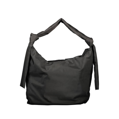 Hobo Convertible Handbag by Calvin Klein for women in polyester black presents a enviable design with a secure , ample , and versatile handle for a sophisticated look.