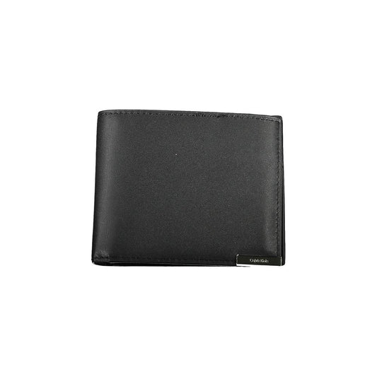 Cardholder Wallet by Calvin Klein for men in polyethylene black showcases a refined silhouette, artfully capturing the essence of the refined Polyethylene Cardholder Wallet design with functional card-organization rfid-protection.