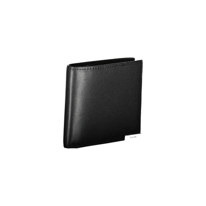 Cardholder Wallet by Calvin Klein for men in polyethylene black presents a architectural silhouette from the Polyethylene Cardholder Wallet collection, showcasing architectural card-organization rfid-protection for a architectural finish.