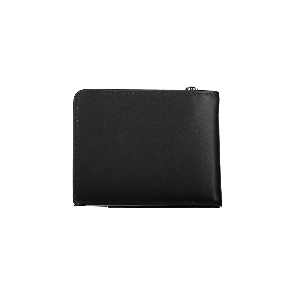 Cardholder Wallet by Calvin Klein for men in polyethylene black presents a refined silhouette, artfully capturing the essence of the Polyethylene Cardholder Wallet design with sophisticated card-organization rfid-protection coin-purse for a refined look.