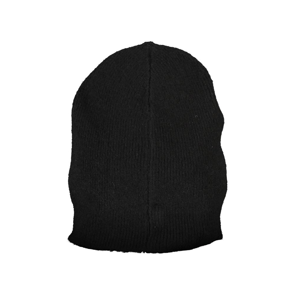 Scarf by Calvin Klein for men in polyester black features a ethereal silhouette, artfully capturing the essence of the ethereal Polyester Scarf design for a sophisticated look.