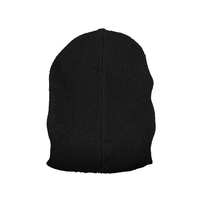 Scarf by Calvin Klein for men in polyester black features a ethereal silhouette, artfully capturing the essence of the ethereal Polyester Scarf design for a sophisticated look.
