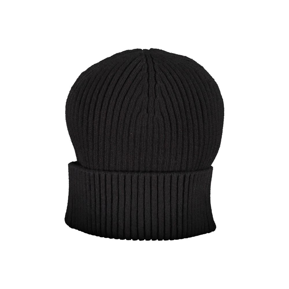 Scarf by Calvin Klein for men in cotton black presents a ethereal silhouette, artfully capturing the essence of the ethereal Cotton Scarf design for a sophisticated look.