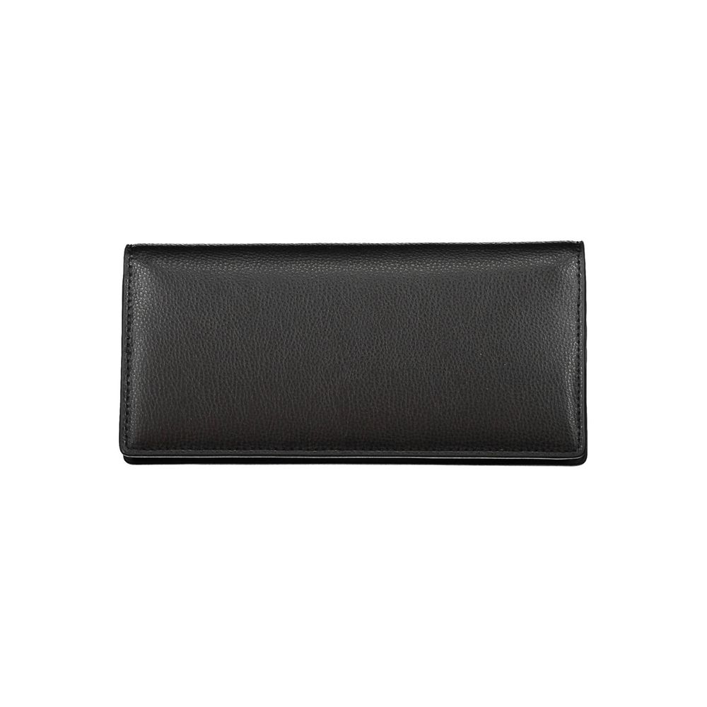 Wallet by Tommy Hilfiger for women in polyethylene black features a streamlined silhouette, showcasing the streamlined Polyethylene Wallet design with sophisticated for a premium look.