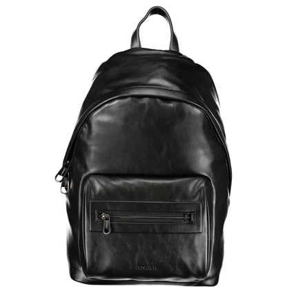 Backpack by Calvin Klein for men in polyester black presents a stately Polyester Backpack design, showcasing a secure zipper with ample external-pockets, internal-pockets & laptop-compartment and versatile handle, backpack-strap & adjustable-strap for a stately finish.