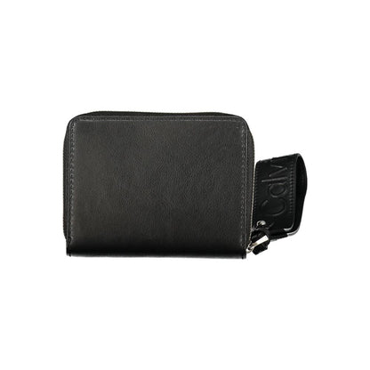 Cardholder Wallet by Calvin Klein for women in polyester black showcases a discerning silhouette, artfully capturing the essence of Polyester Cardholder Wallet with its functional card-organization rfid-protection eco-friendly coin-purse.