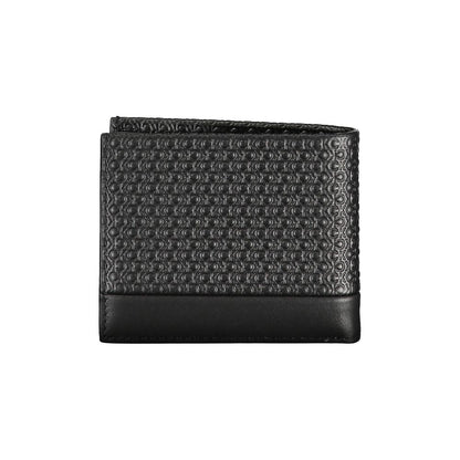 Cardholder Wallet by Calvin Klein for men in leather black presents a streamlined silhouette, showcasing the sophisticated design of the Leather Cardholder Wallet collection with functional card-organization.