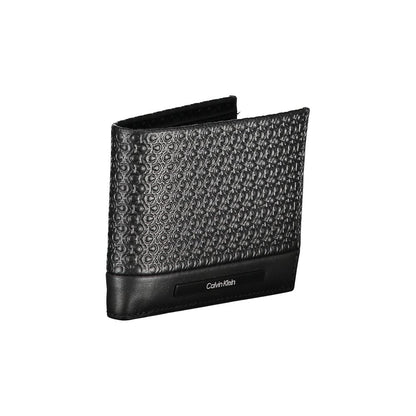 Cardholder Wallet by Calvin Klein for men in leather black presents a refined silhouette, artfully capturing the essence of the Leather Cardholder Wallet design with sophisticated card-organization for a refined look.