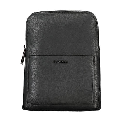 Shoulder Bag by Calvin Klein for men in polyester black features a effortless chic silhouette with a secure zipper, ample external-pockets & internal-pockets, and versatile shoulder-strap & adjustable-strap for a effortless chic finish.