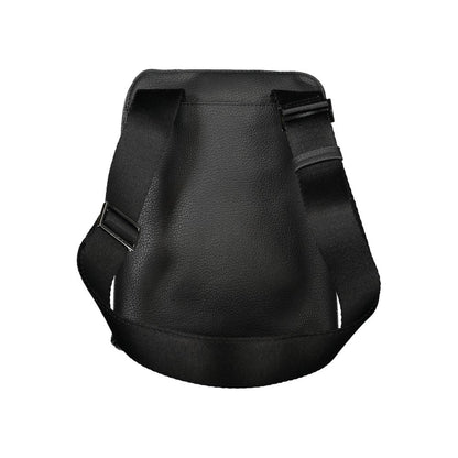 Shoulder Bag by Calvin Klein for men in polyester black features an effortlessly chic silhouette with a secure zipper, ample external-pockets & internal-pockets, and versatile shoulder-strap & adjustable-strap for effortlessly chic everyday luxury.