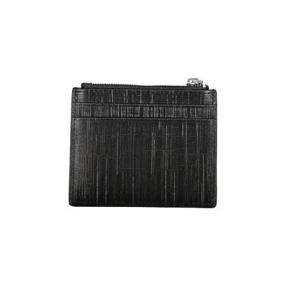 Cardholder Wallet by Calvin Klein for men in leather black presents a streamlined silhouette, showcasing the sophisticated design of the Leather Cardholder Wallet collection with functional card-organization.