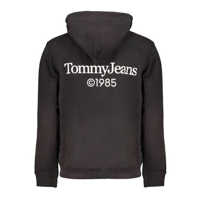 Hooded Sweatshirt Hoodie by Tommy Hilfiger for men in cotton black & print features an luminous silhouette, showcasing a sophisticated hooded neckline and for a truly luminous look.