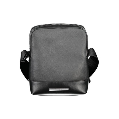 Shoulder Bag by Calvin Klein for men in polyester black features a effortless chic silhouette with a secure zipper, ample external-pockets & internal-pockets, and versatile shoulder-strap & adjustable-strap for a effortless chic finish.