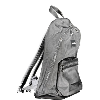 Backpack by Calvin Klein for men in polyester black features an stately silhouette from the Polyester Backpack range, with a secure zipper, ample external-pockets, internal-pockets & laptop-compartment, and versatile backpack-strap, adjustable-strap & handle.