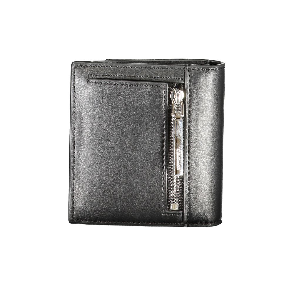 Cardholder Wallet by Calvin Klein for women in polyester black showcases a refined silhouette, artfully capturing the essence of the refined Polyester Cardholder Wallet design with functional card-organization rfid-protection.