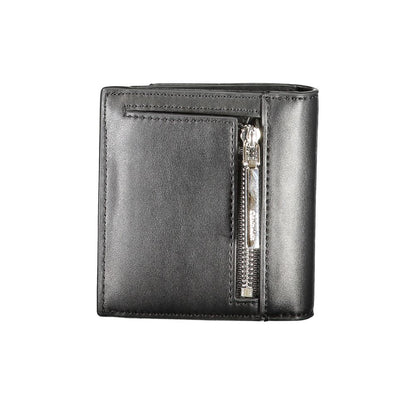 Cardholder Wallet by Calvin Klein for women in polyester black showcases a refined silhouette, artfully capturing the essence of the refined Polyester Cardholder Wallet design with functional card-organization rfid-protection.