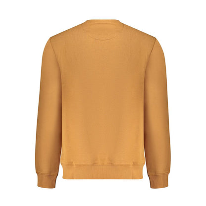 Sweatshirt by Lee for men in cotton brown & print showcases a slouchy chic silhouette, artfully detailed with a slouchy chic crew neckline and for a slouchy chic finish.