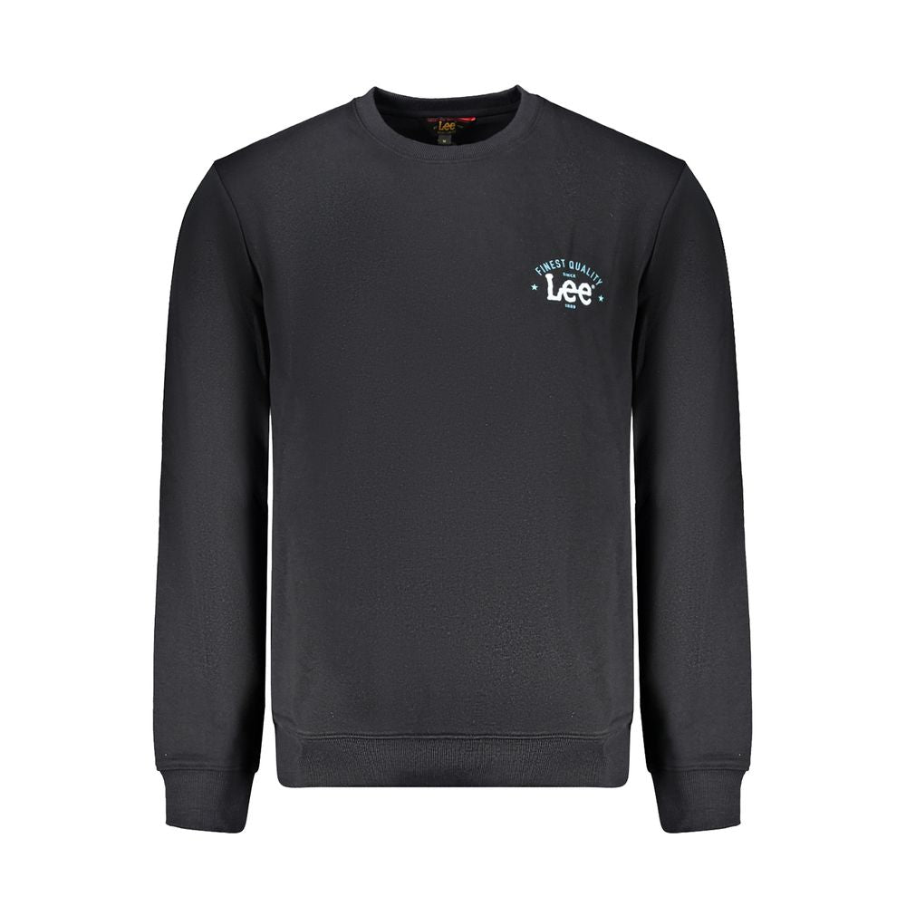 Sweatshirt by Lee for men in cotton polyester black & print features a unrivaled silhouette with a refined crew neckline and unrivaled detailing for a sophisticated look.