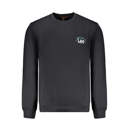 Sweatshirt by Lee for men in cotton polyester black & print features a unrivaled silhouette with a refined crew neckline and unrivaled detailing for a sophisticated look.