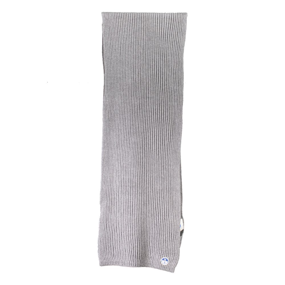Scarf by North Sails for men in cotton gray presents a ethereal silhouette, artfully capturing the sophisticated design and premium aesthetic of the Cotton Scarf.