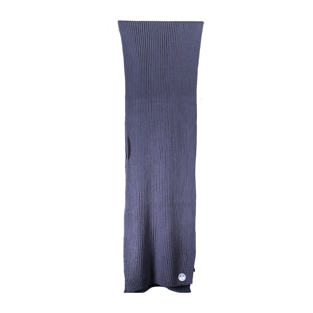 Scarf by North Sails for men in cotton blue presents a ethereal silhouette, artfully capturing the essence of the ethereal Cotton Scarf design for a sophisticated look.