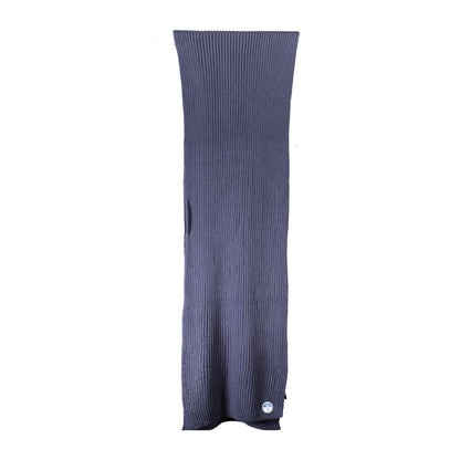 Scarf by North Sails for men in cotton blue presents a ethereal silhouette, artfully capturing the essence of the ethereal Cotton Scarf design for a sophisticated look.