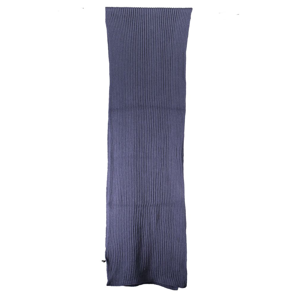 Scarf by North Sails for men in cotton blue features a ethereal silhouette, artfully capturing the essence of the ethereal Cotton Scarf design for a sophisticated look.