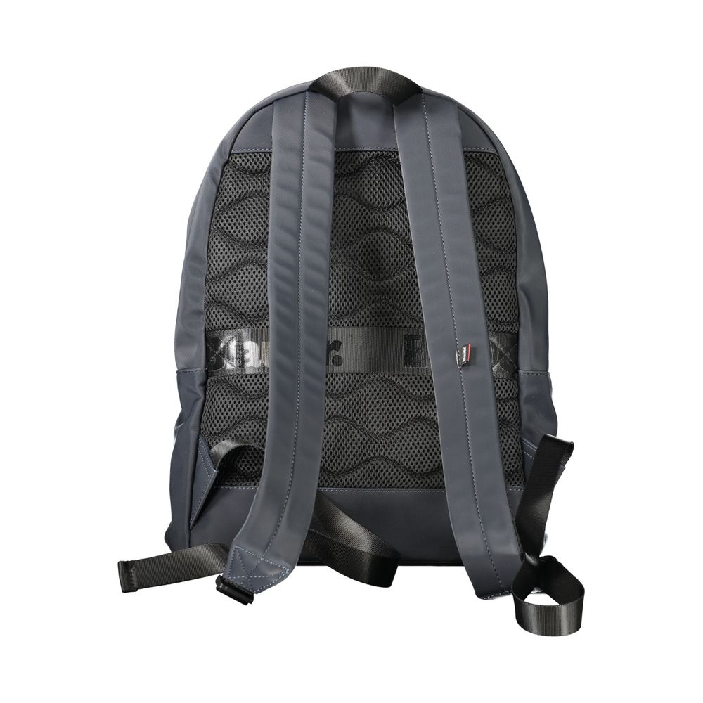 Backpack by Blauer for men in polyester blue & signature presents a stately Polyester Backpack design, showcasing a secure zipper with ample external-pockets, internal-pockets & laptop-compartment and versatile backpack-strap, adjustable-strap & handle for a stately finish.