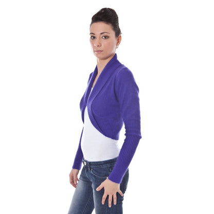 Sweater by Datch for women in wool purple showcases a discreet silhouette, finished with a discreet and for a discreet look.