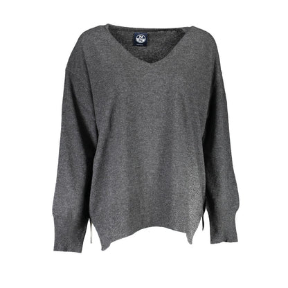 Sweatshirt by North Sails for women in lana wool polyamide & viscose black features an exquisite silhouette, showcasing and details for a exquisite look.