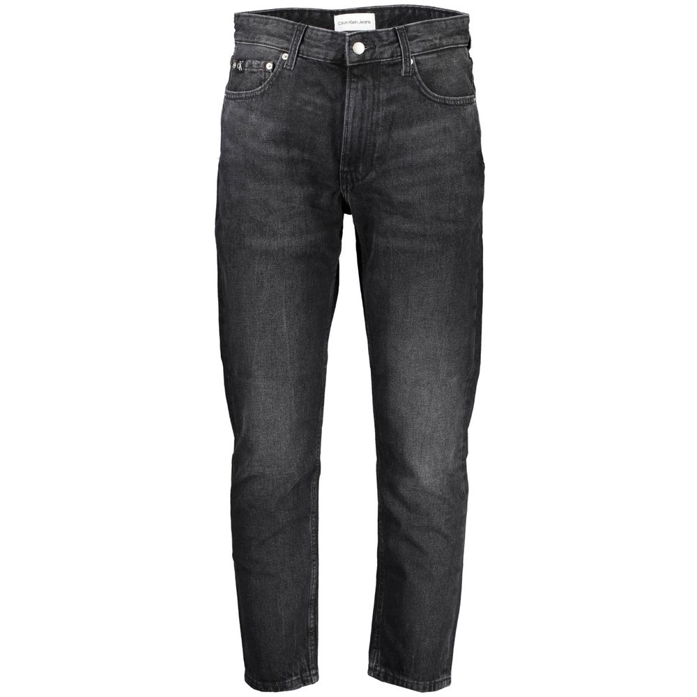 Pants by Calvin Klein for women in cotton blue features an understated silhouette, showcasing a sophisticated and long with a refined for an understated, polished aesthetic.