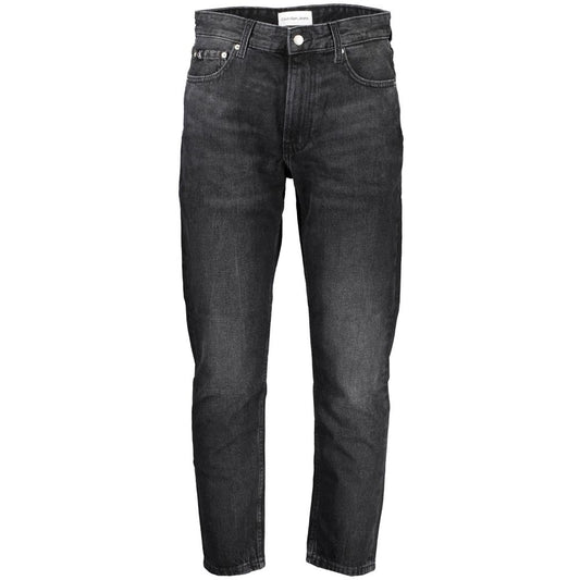 Pants by Calvin Klein for women in cotton blue features an understated silhouette, showcasing a sophisticated and long with a refined for an understated, polished aesthetic.