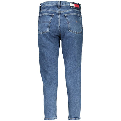 Pants by Tommy Hilfiger for women in cotton blue features a utilitarian slim with a utilitarian long and to create a sophisticated, premium look.