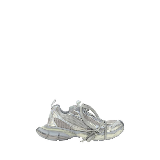 Sneakers by Balenciaga for men in polyester polyurethane & nylon gray features an fashionable silhouette, showcasing the premium Men's Chunky Polyester Polyurethane & Nylon Sneakers in a fashionable chunky style that offers a fashionable finish for refined style.