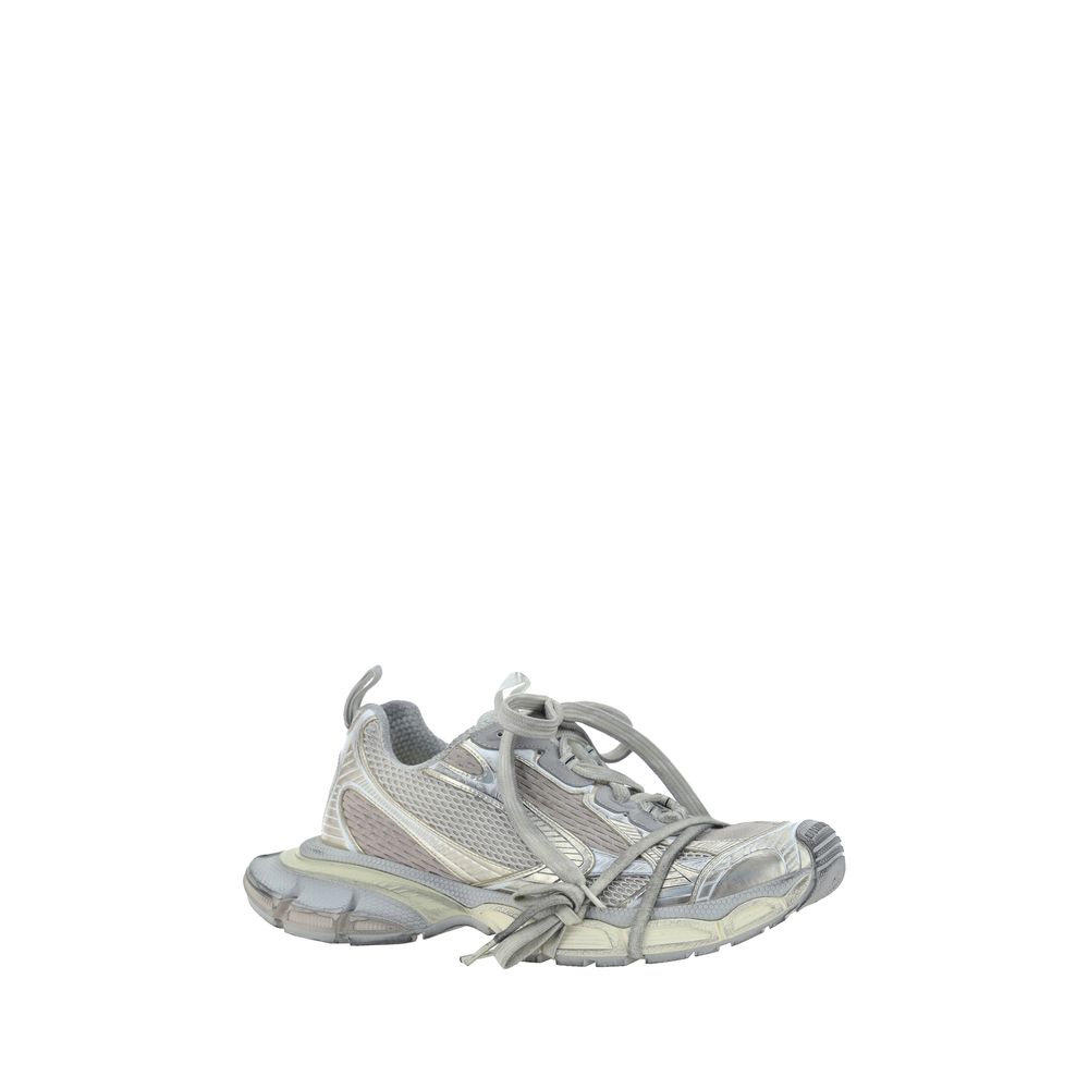 Sneakers by Balenciaga for men in polyester polyurethane & nylon gray features a chic design, perfectly showcasing the chic chunky style of this Men's Chunky Polyester Polyurethane & Nylon Sneakers.