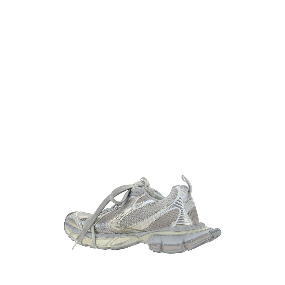 Sneakers by Balenciaga for men in polyester polyurethane & nylon gray presents a sumptuous silhouette, artfully capturing the essence of the Men's Chunky Polyester Polyurethane & Nylon Sneakers with its sumptuous chunky style design.