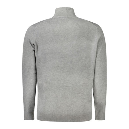 Sweater by Norway 1963 for men in polyester gray features an tactile silhouette, showcasing a sophisticated and tactile for a refined finish.