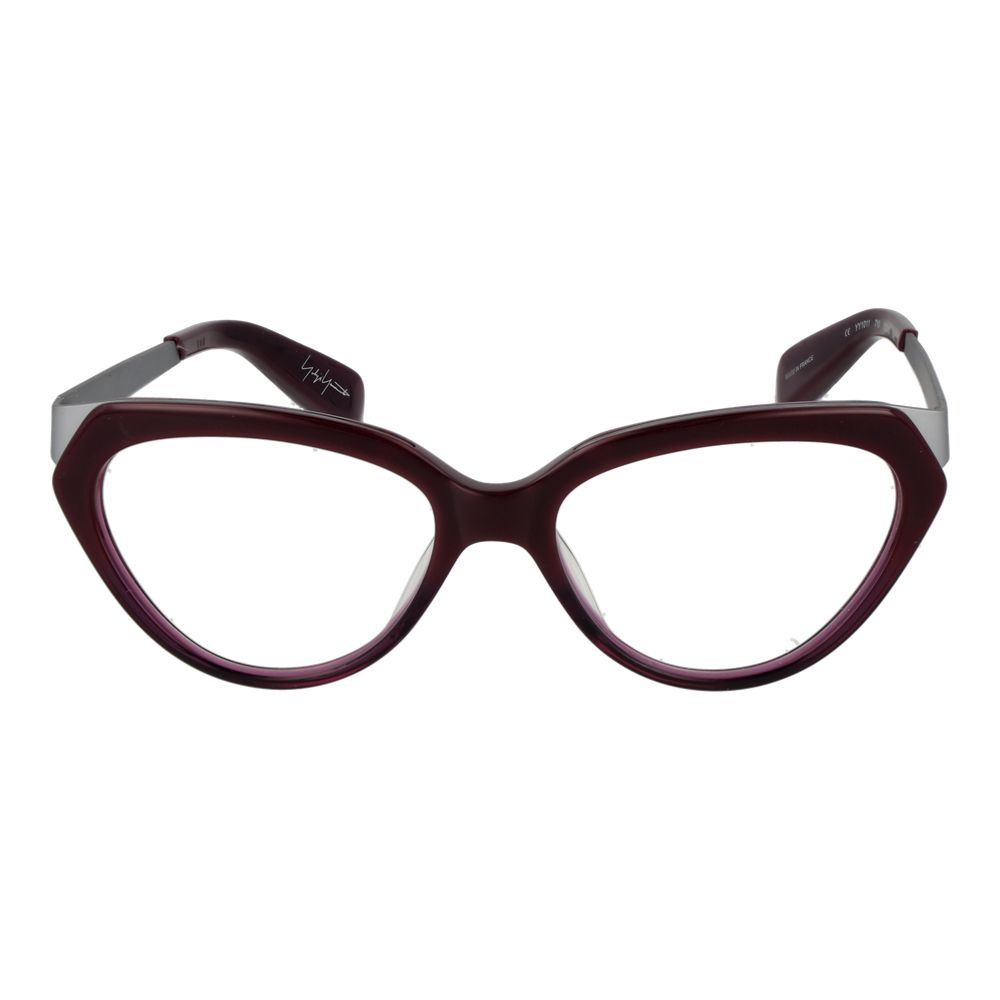 Eyeglasses Frames by Yohji Yamamoto for unisex in purple showcases a refined full-frame frame design with a refined purple coloured frame finish for a refined and sophisticated look.