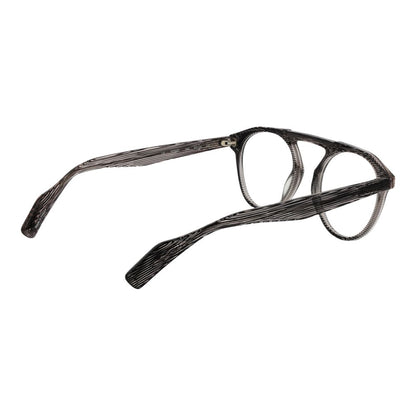 Eyeglasses Frames by Yohji Yamamoto for men in plastic brown features an refined silhouette, showcasing a sophisticated brown coloured frame and refined full-frame frame design for a refined look.