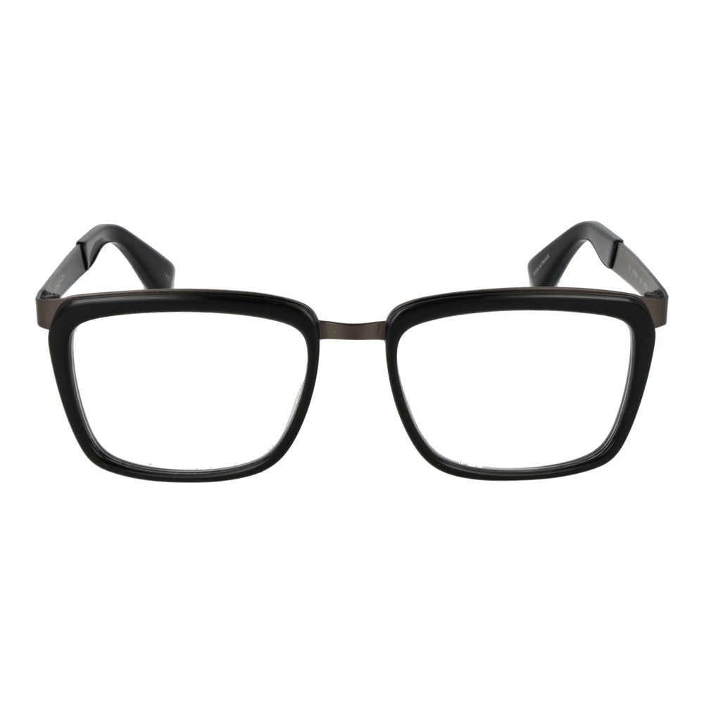 Eyeglasses Frames by Yohji Yamamoto for unisex in acetate and gray showcases an refined full-frame frame design featuring a sophisticated gray coloured frame for an refined and refined aesthetic.