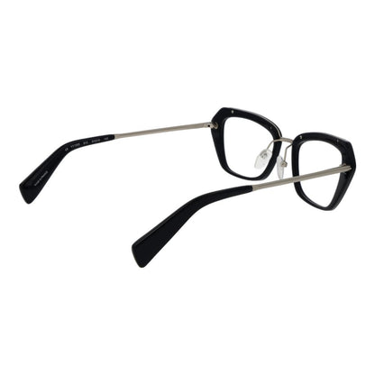 Eyeglasses Frames by Yohji Yamamoto for unisex in acetate and blue showcases an refined full-frame frame design featuring a sophisticated blue coloured frame for an refined and refined aesthetic.