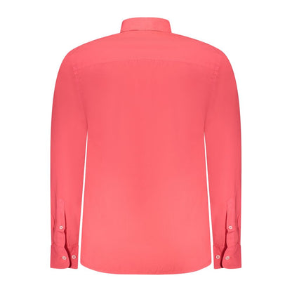 Shirt by North Sails for men in cotton red, featuring a nuanced and nuanced for a sophisticated finish.