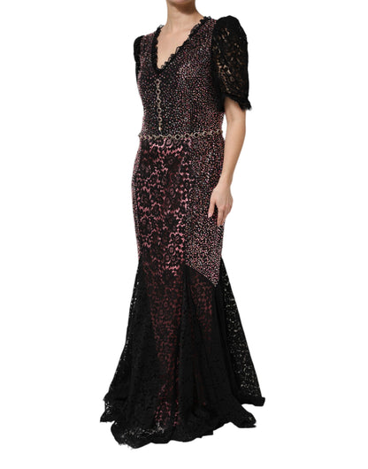Dolce & Gabbana Women's Gown Mermaid Cotton Silk Nylon & Viscose Dress - Multicolor