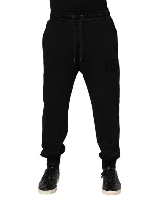Dolce & Gabbana Men's Cotton Joggers - Black
