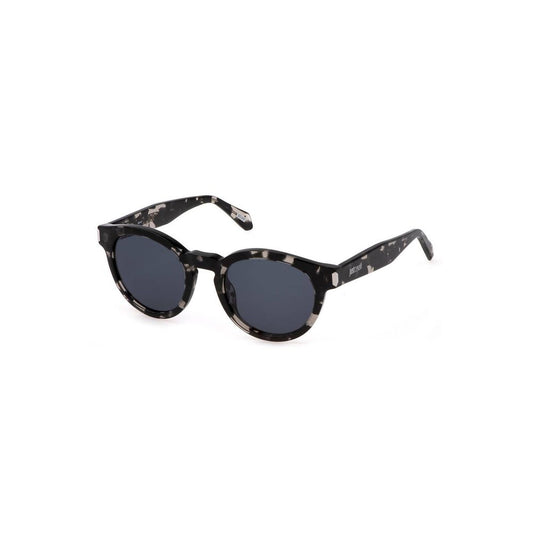 Just Cavalli Round Plastic Sunglasses - Black