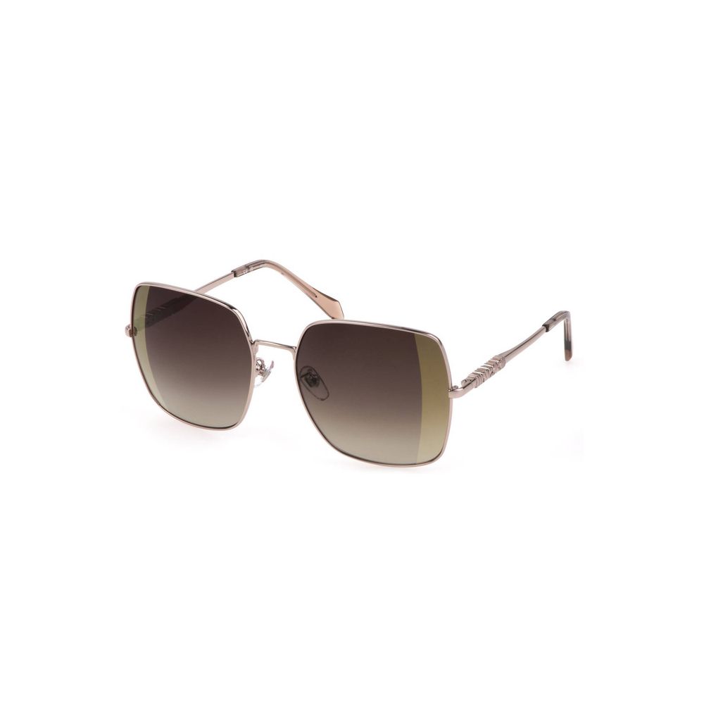Sunglasses by Just Cavalli for women in cotton pink features an ethereal square frame design with pink coloured frame frames and for a ethereal finish.