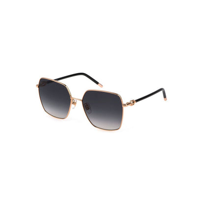 Furla Square Metal Sunglasses - Gold