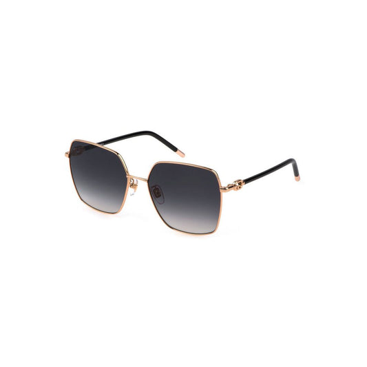 Furla Square Metal Sunglasses - Gold