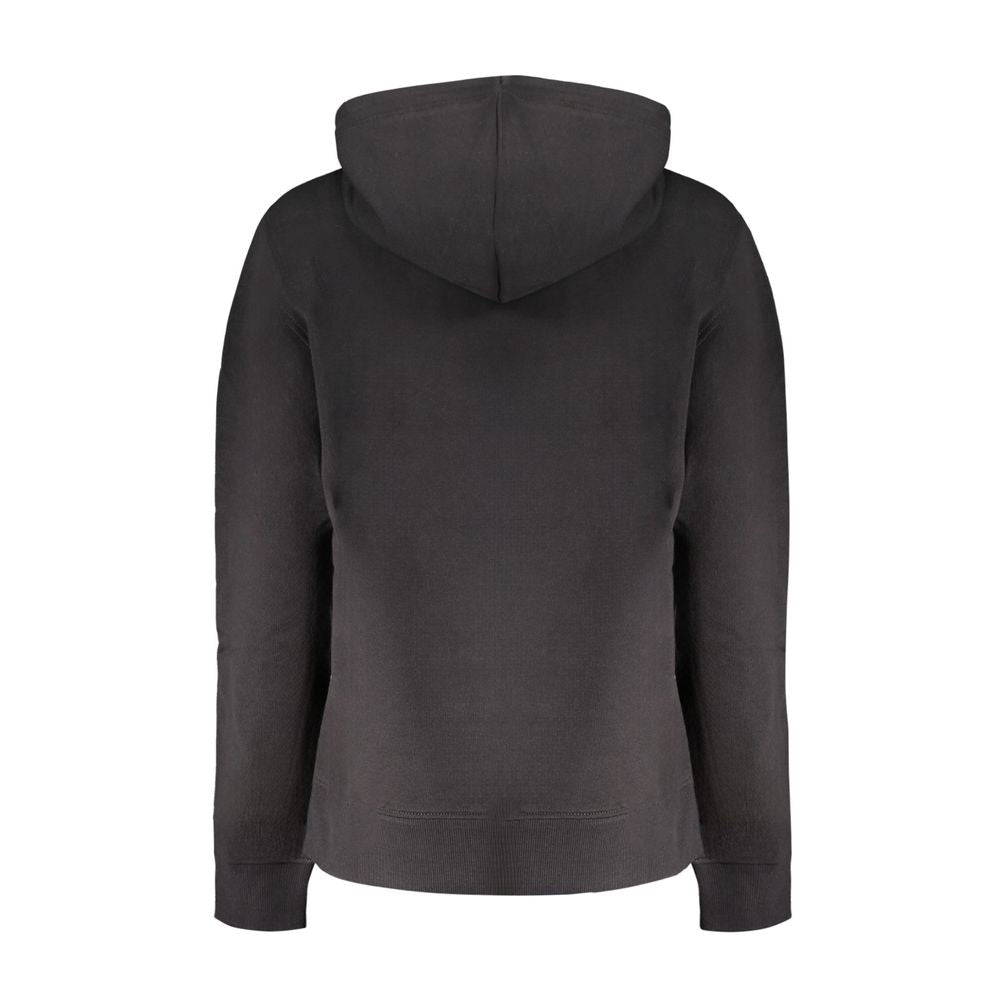 Hooded Sweatshirt Hoodie by Calvin Klein for women in cotton black & print features a edgy silhouette, detailed with a edgy and for a refined finish.
