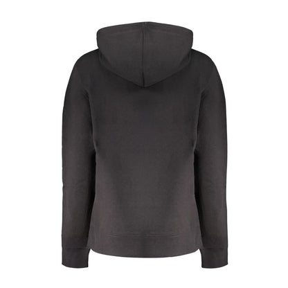 Hooded Sweatshirt Hoodie by Calvin Klein for women in cotton black & print features a edgy silhouette, detailed with a edgy and for a refined finish.